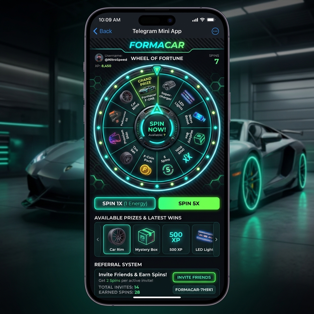 Telegram Bot Formacar Fortuna